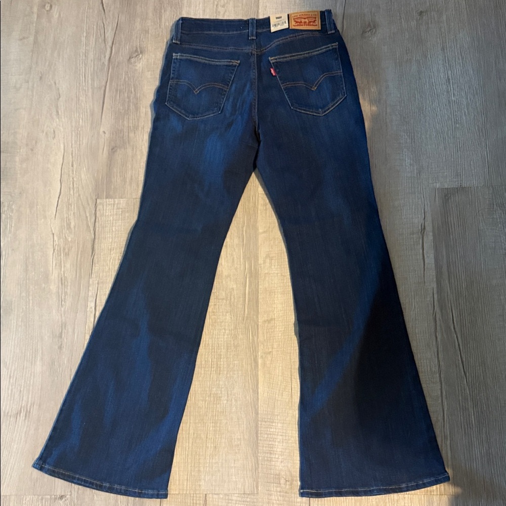 Levi's Indigo Straight-Leg Jeans 726 flare size 30 x 32 - Picture 7 of 10